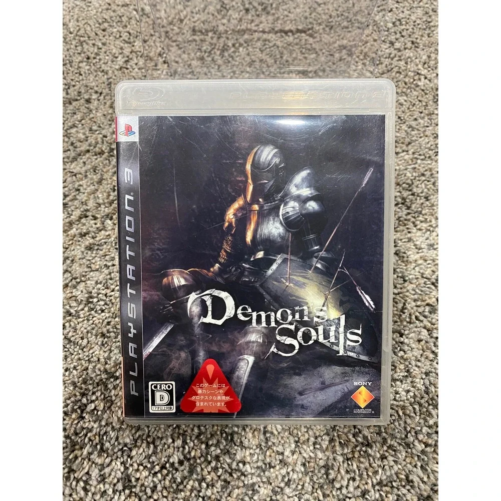 Video Game Sony Demon's Souls PS3 NTSC-J Japan Import Black Standard Excellent